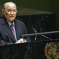 Miguel d&rsquo;Escoto, presidente de la Asamblea General de la ONU